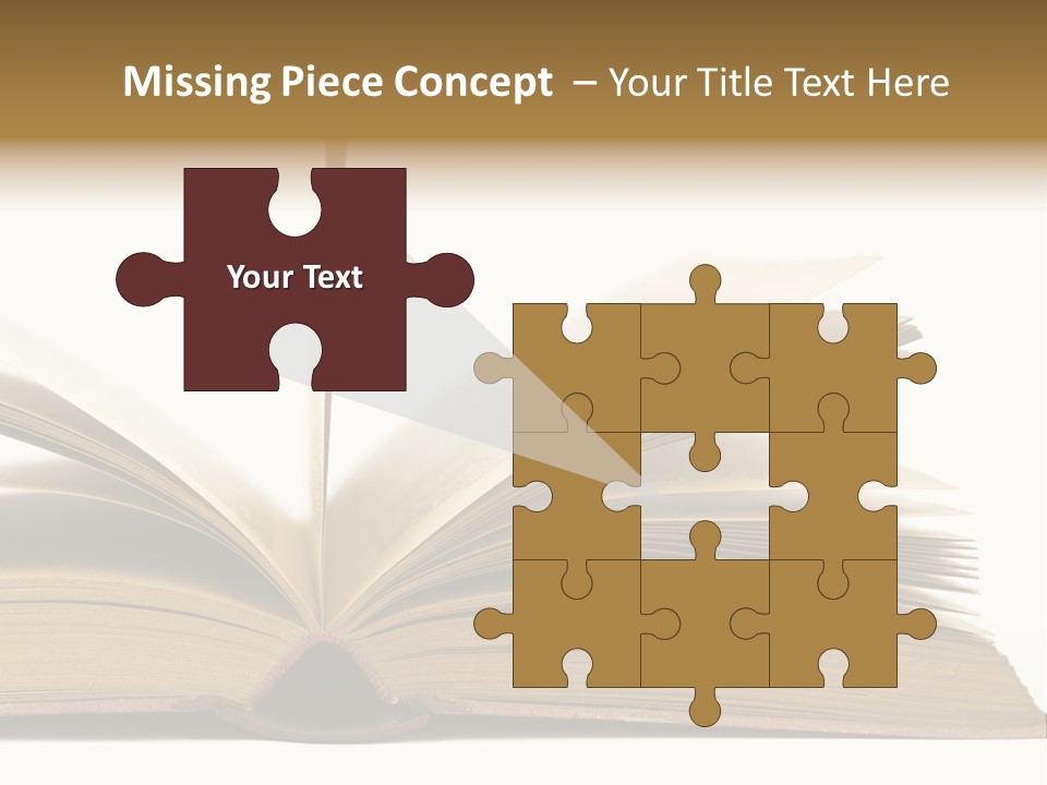 Retro Arrangement Novel PowerPoint Template