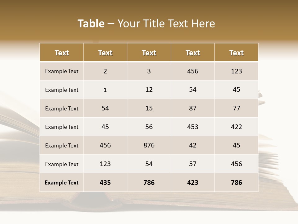 Retro Arrangement Novel PowerPoint Template