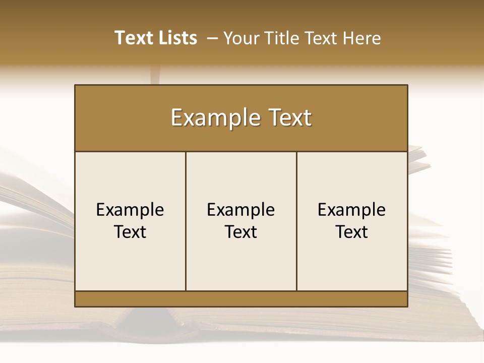 Retro Arrangement Novel PowerPoint Template