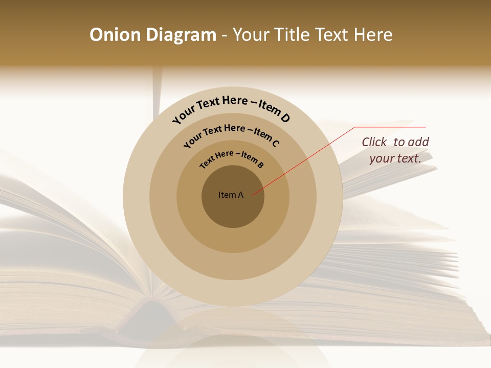 Retro Arrangement Novel PowerPoint Template