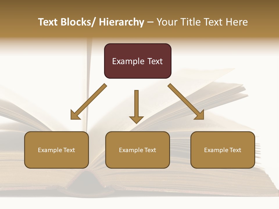 Retro Arrangement Novel PowerPoint Template