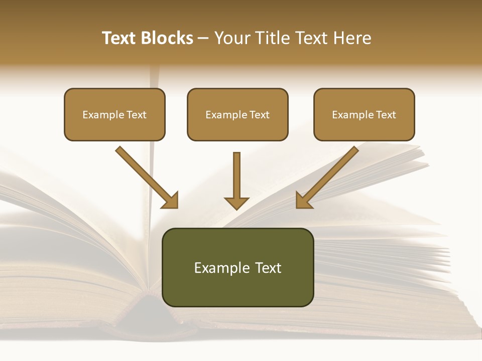 Retro Arrangement Novel PowerPoint Template