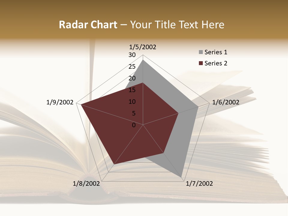 Retro Arrangement Novel PowerPoint Template