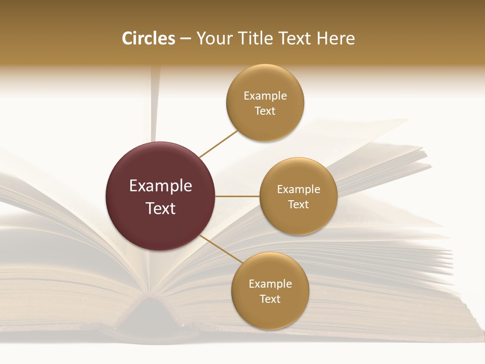 Retro Arrangement Novel PowerPoint Template