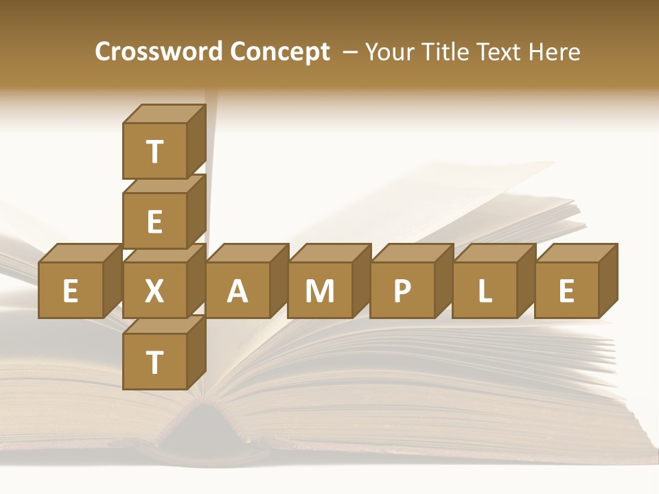Retro Arrangement Novel PowerPoint Template