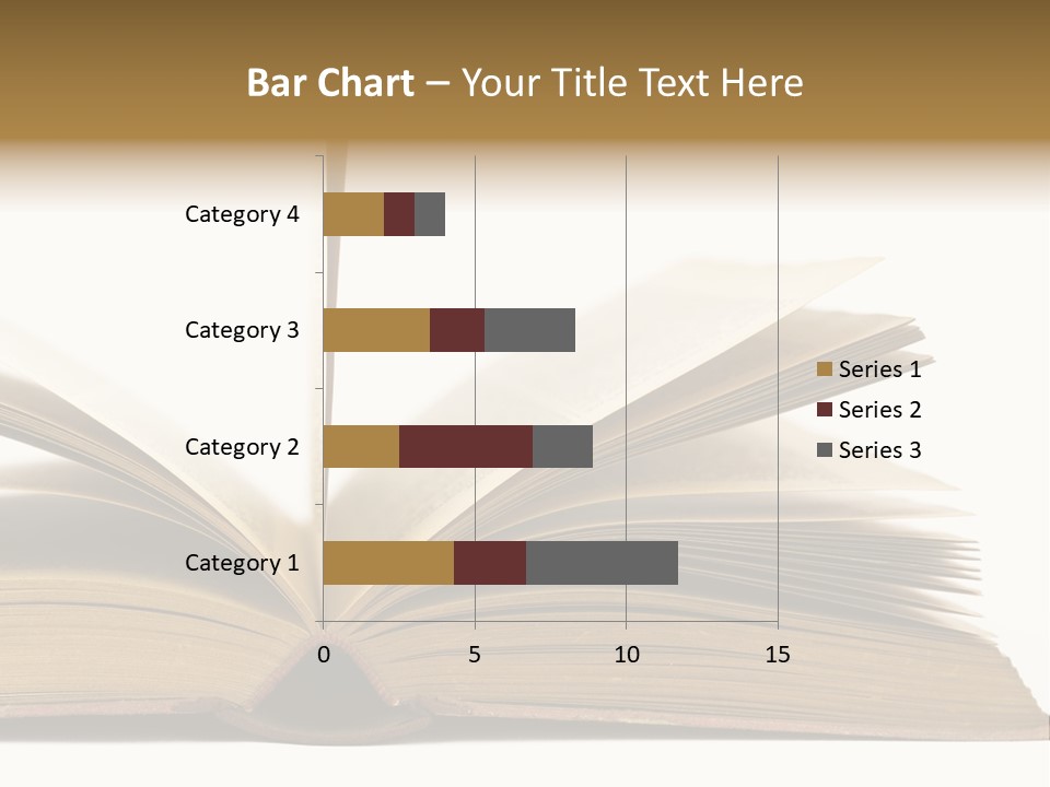 Retro Arrangement Novel PowerPoint Template
