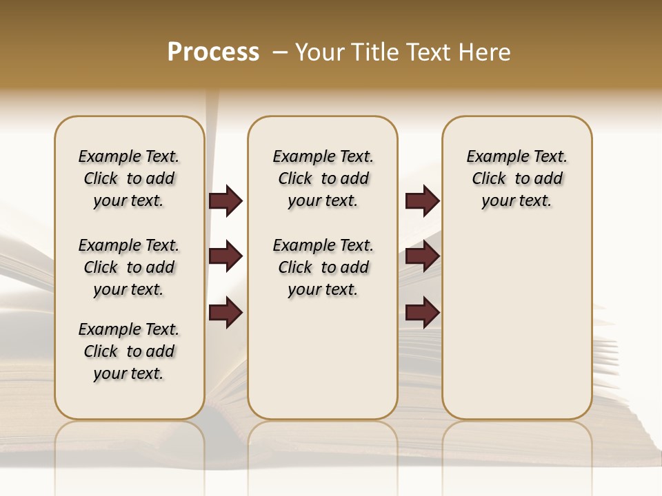 Retro Arrangement Novel PowerPoint Template