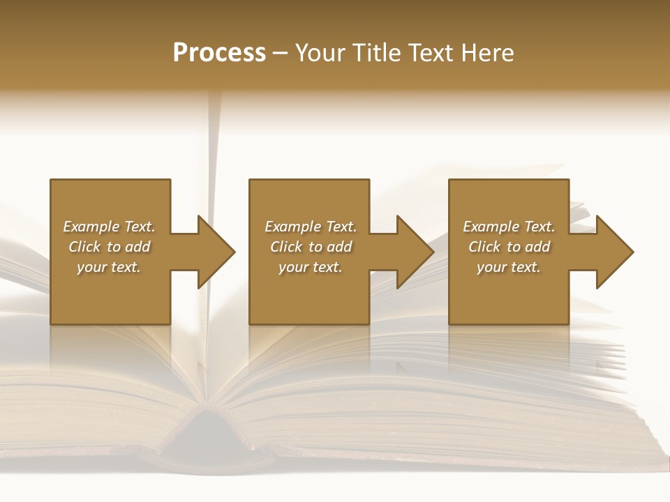 Retro Arrangement Novel PowerPoint Template