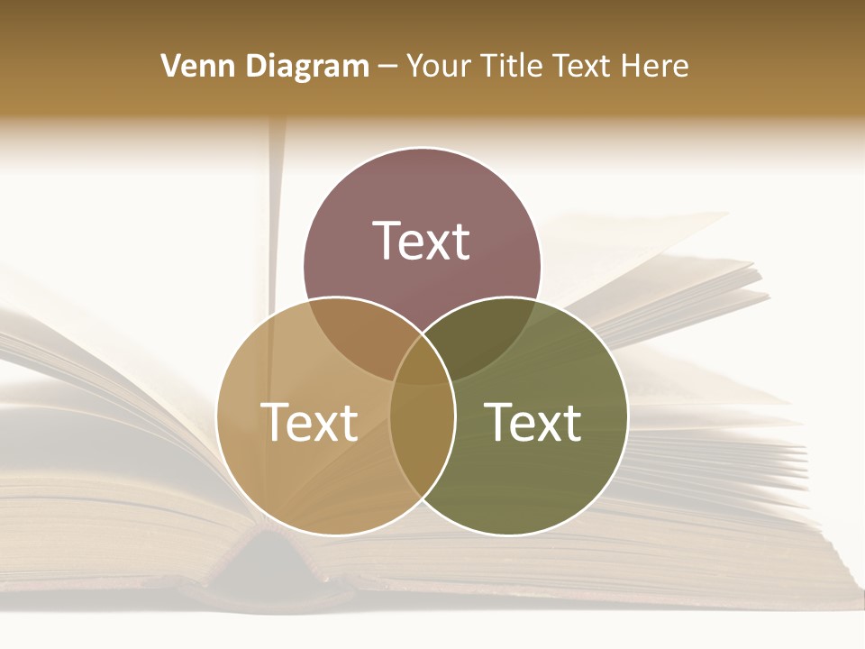 Retro Arrangement Novel PowerPoint Template
