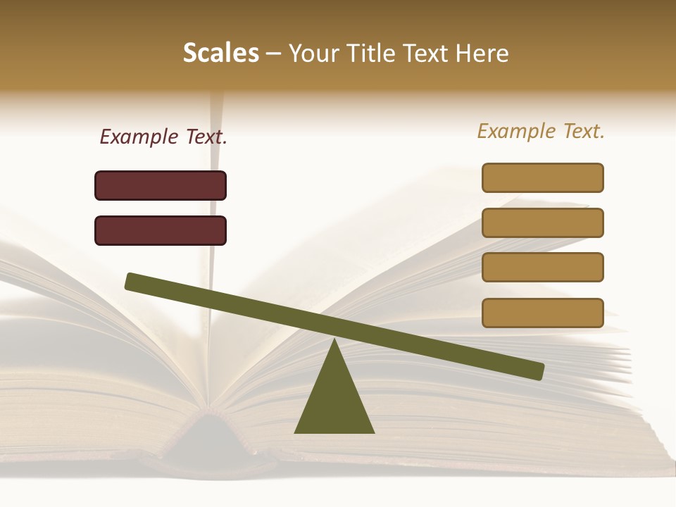 Retro Arrangement Novel PowerPoint Template
