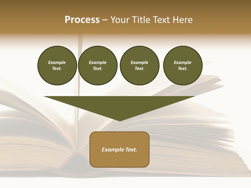 Retro Arrangement Novel PowerPoint Template
