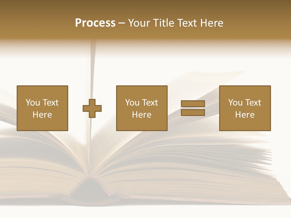 Retro Arrangement Novel PowerPoint Template