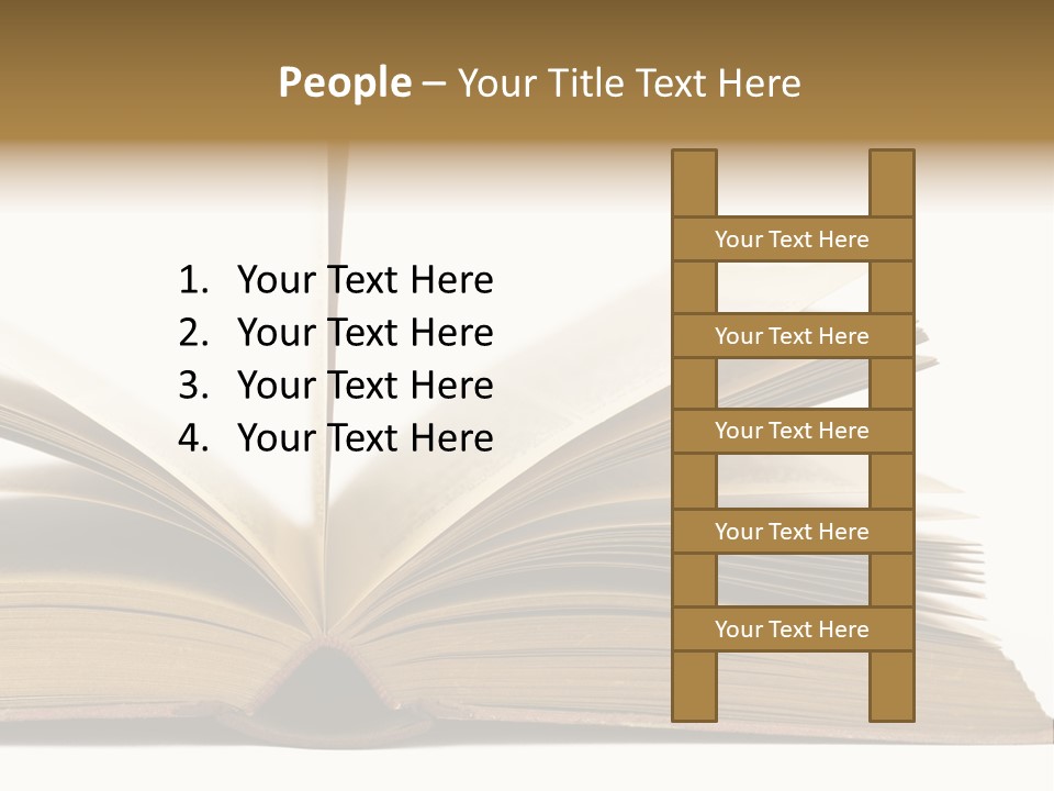 Retro Arrangement Novel PowerPoint Template