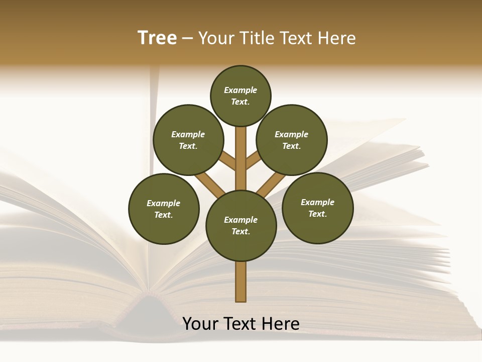Retro Arrangement Novel PowerPoint Template