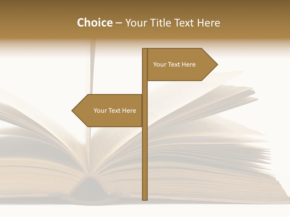 Retro Arrangement Novel PowerPoint Template