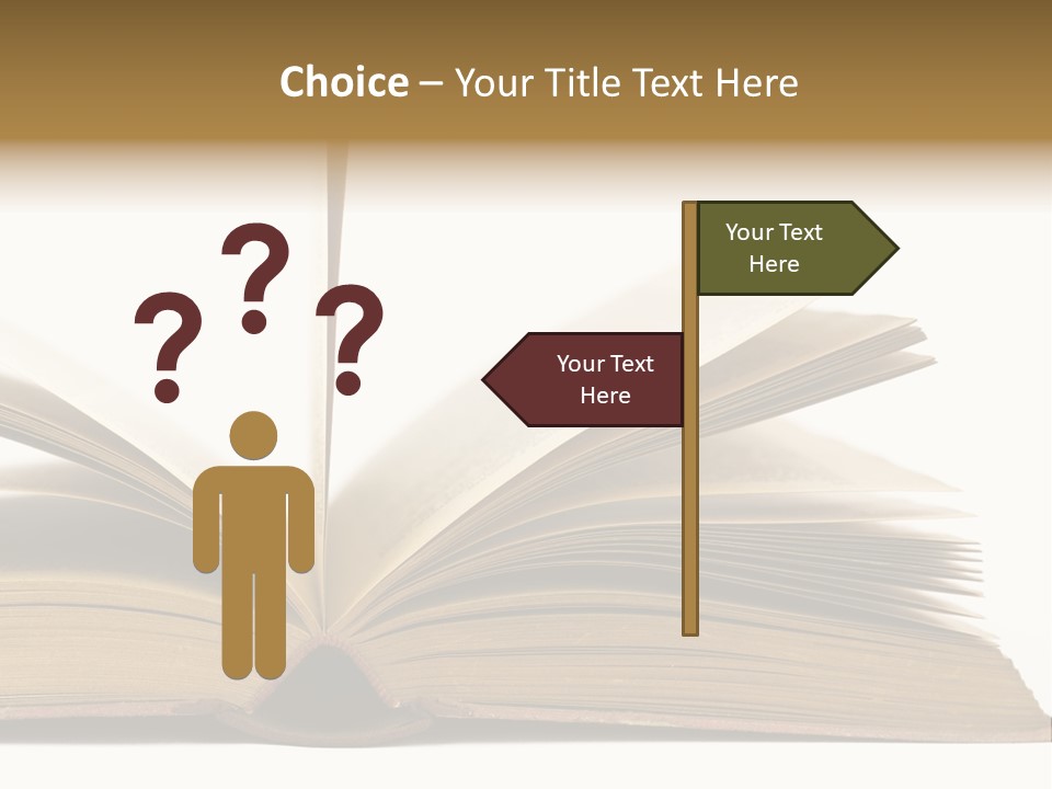 Retro Arrangement Novel PowerPoint Template