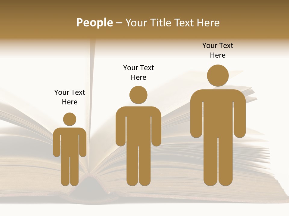 Retro Arrangement Novel PowerPoint Template