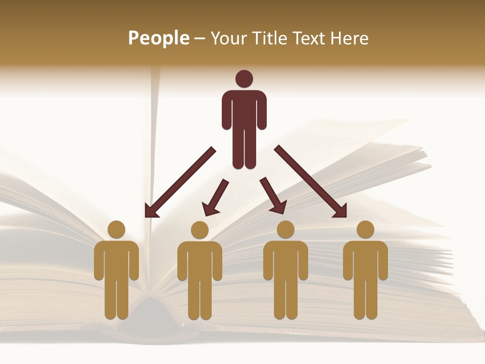 Retro Arrangement Novel PowerPoint Template