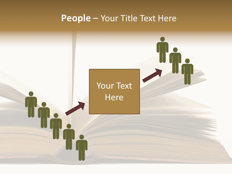 Retro Arrangement Novel PowerPoint Template