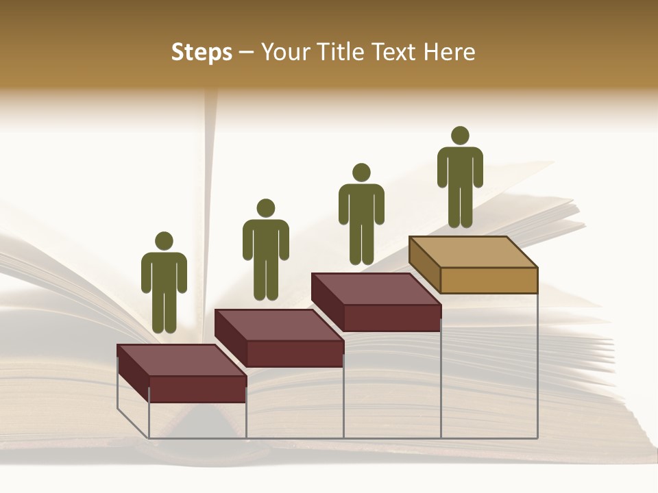 Retro Arrangement Novel PowerPoint Template