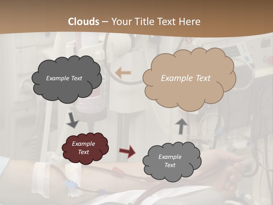 Nursing Grandmother Help PowerPoint Template