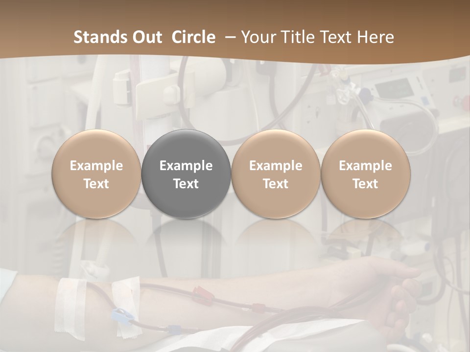 Nursing Grandmother Help PowerPoint Template