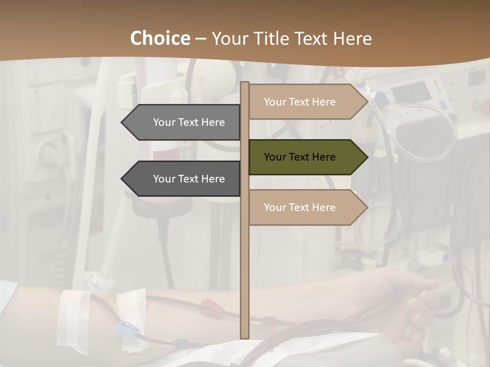 Nursing Grandmother Help PowerPoint Template
