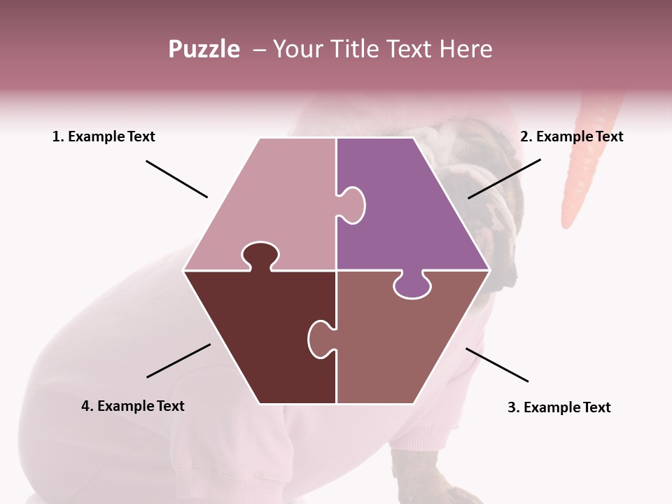 Puppy Animal Emotion PowerPoint Template