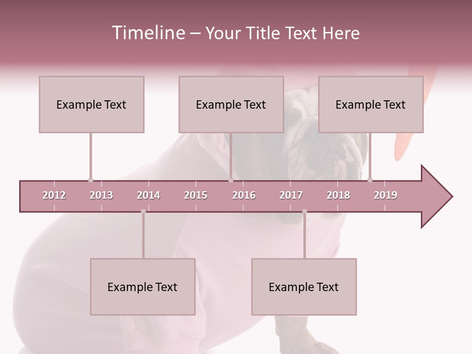 Puppy Animal Emotion PowerPoint Template