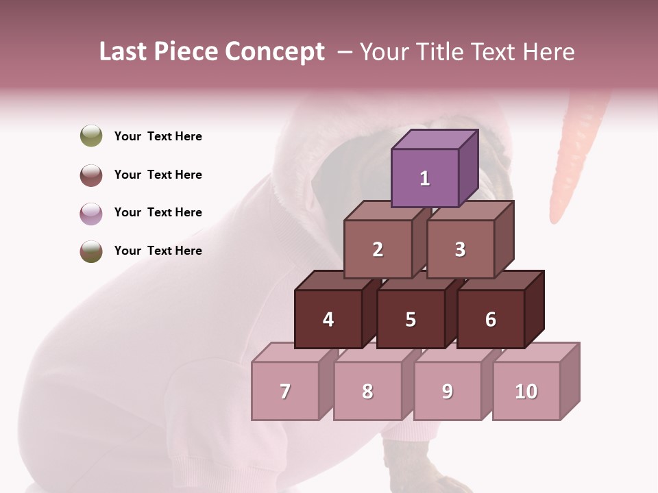 Puppy Animal Emotion PowerPoint Template