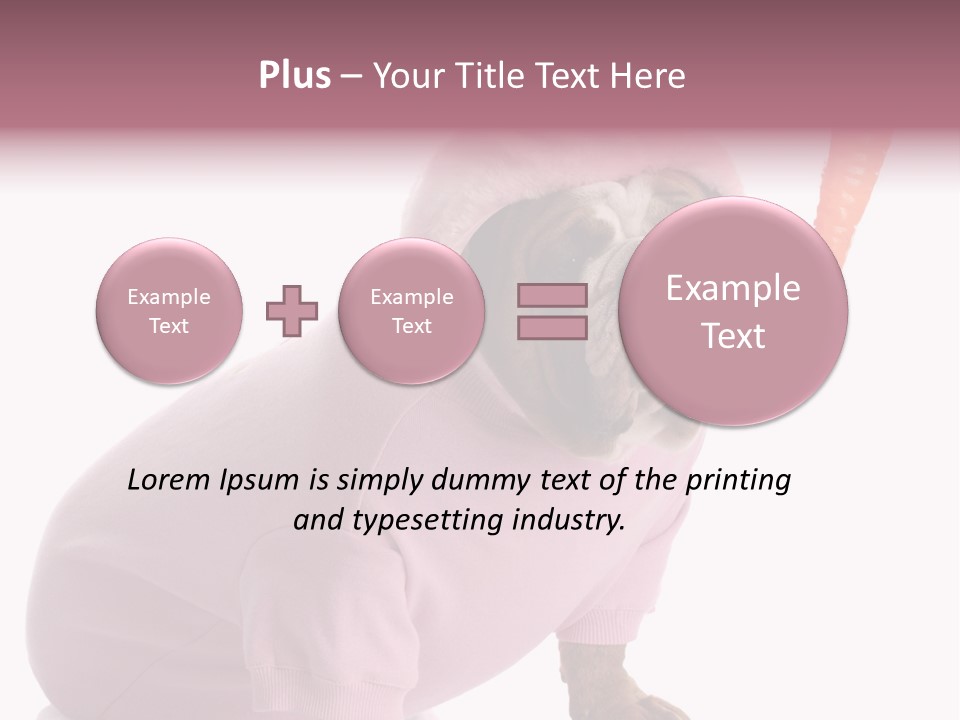 Puppy Animal Emotion PowerPoint Template