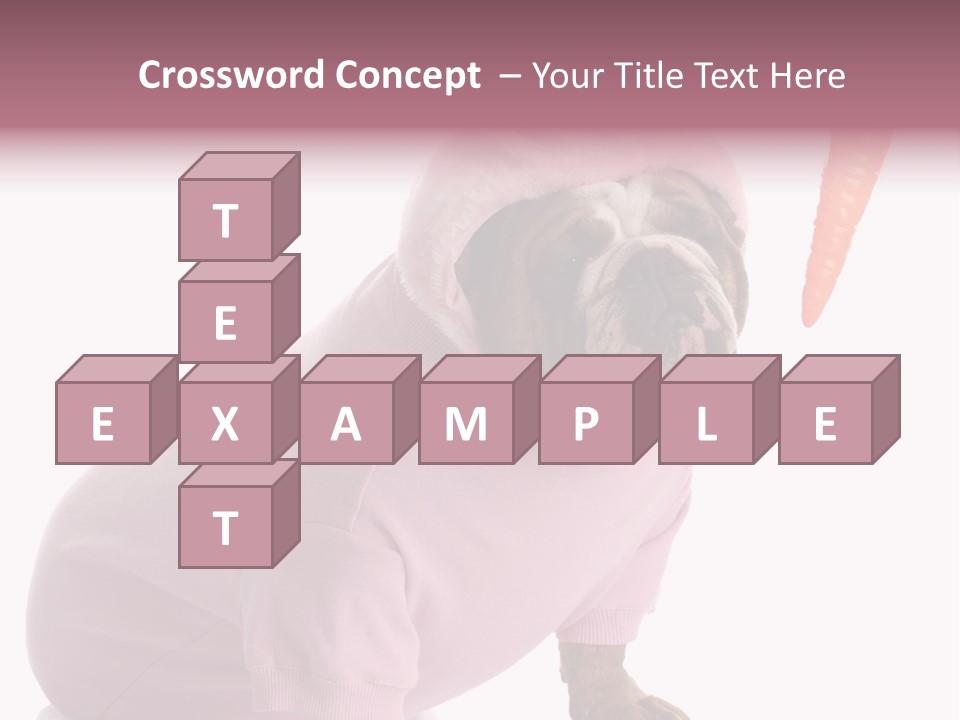 Puppy Animal Emotion PowerPoint Template