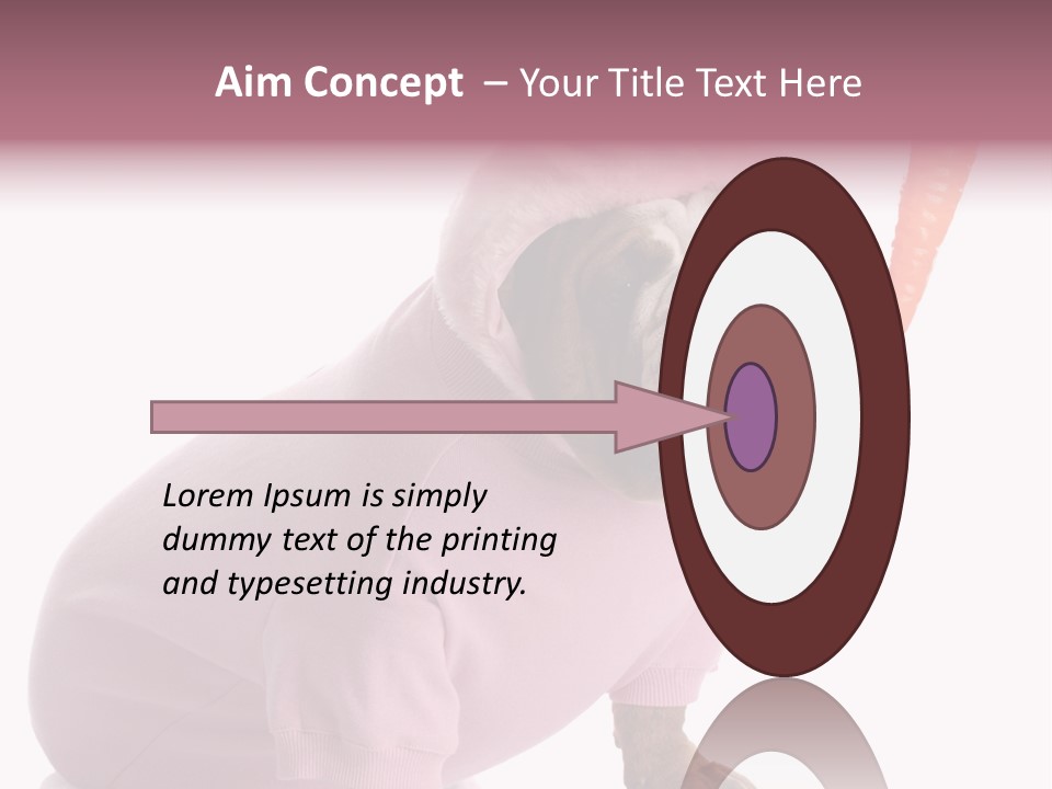 Puppy Animal Emotion PowerPoint Template