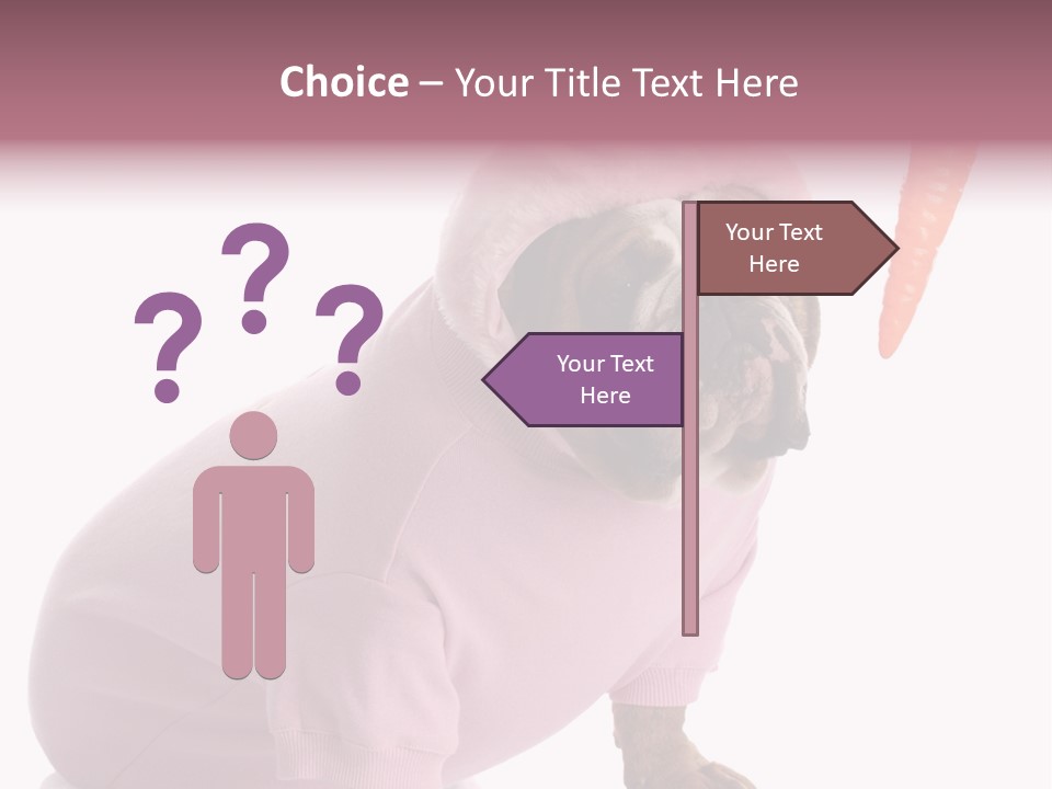 Puppy Animal Emotion PowerPoint Template