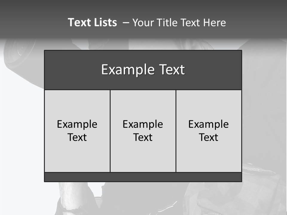A Man Is Holding A Camera And Taking A Picture PowerPoint Template