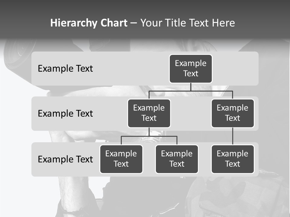 A Man Is Holding A Camera And Taking A Picture PowerPoint Template