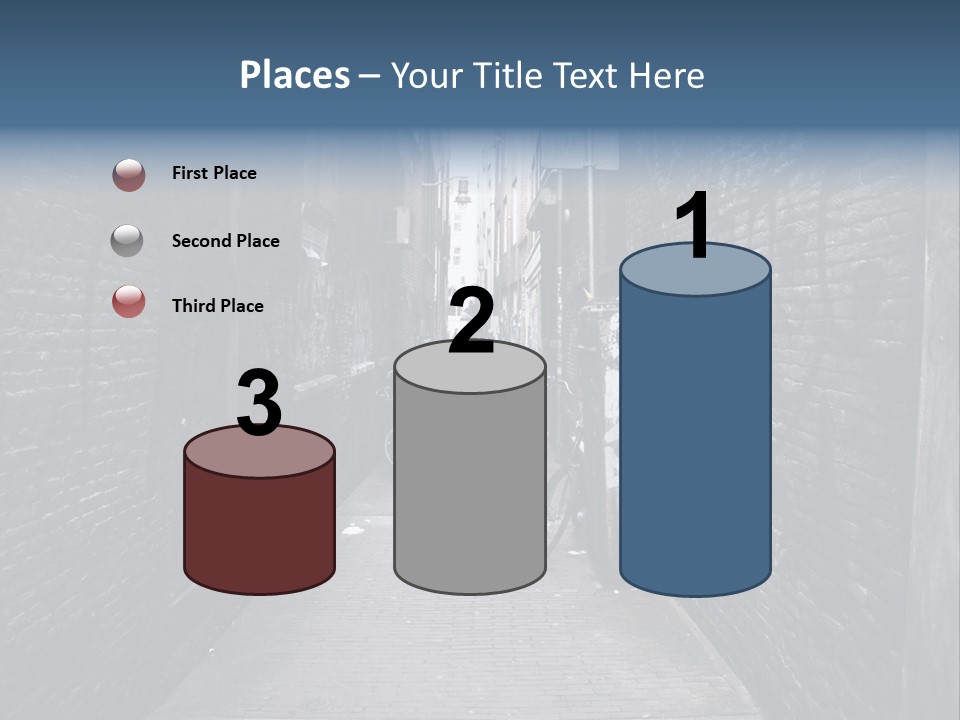 Beautiful Tourism Dunes PowerPoint Template