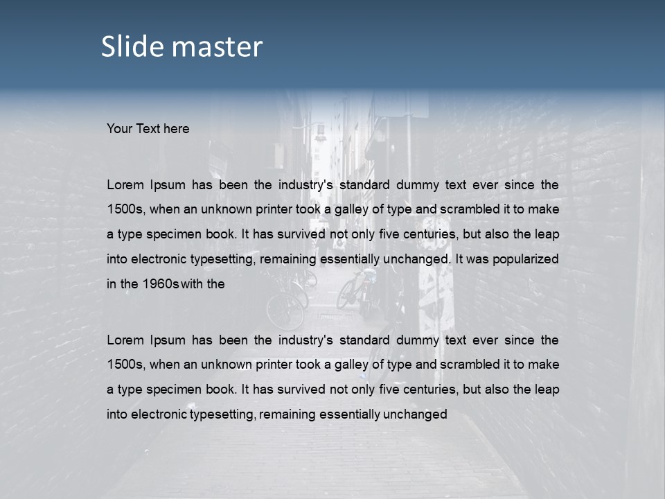 Beautiful Tourism Dunes PowerPoint Template