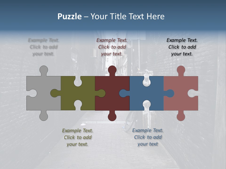 Beautiful Tourism Dunes PowerPoint Template