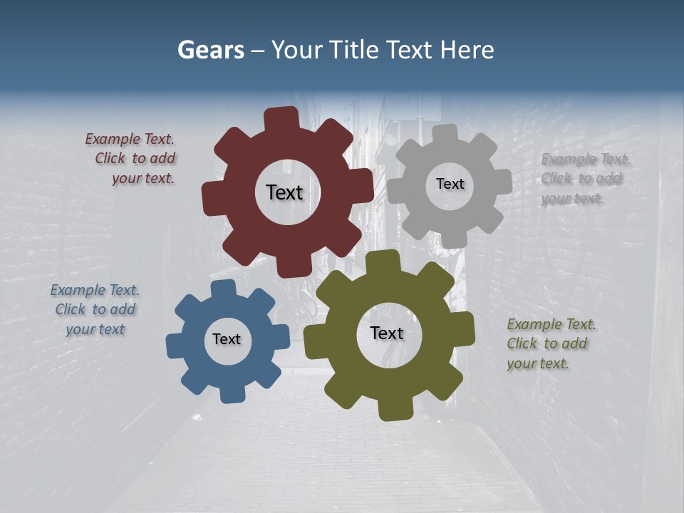 Beautiful Tourism Dunes PowerPoint Template