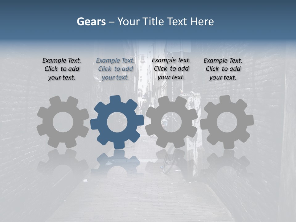 Beautiful Tourism Dunes PowerPoint Template