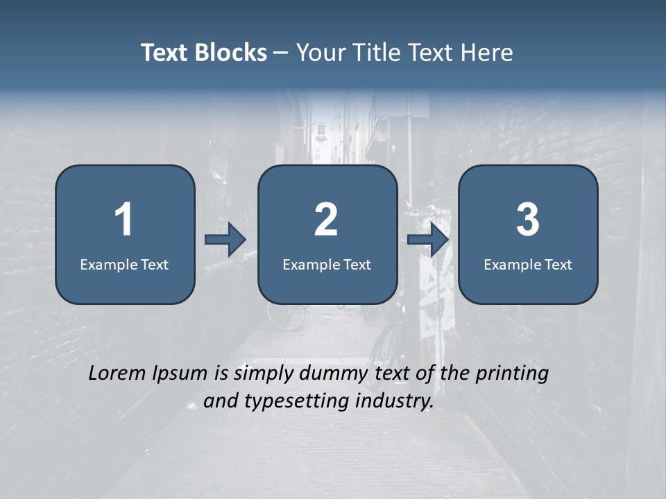 Beautiful Tourism Dunes PowerPoint Template