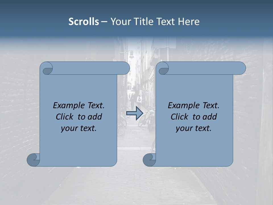 Beautiful Tourism Dunes PowerPoint Template