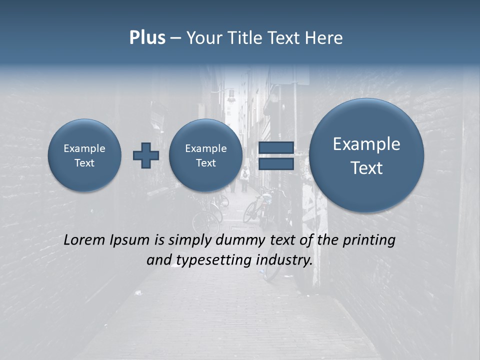 Beautiful Tourism Dunes PowerPoint Template