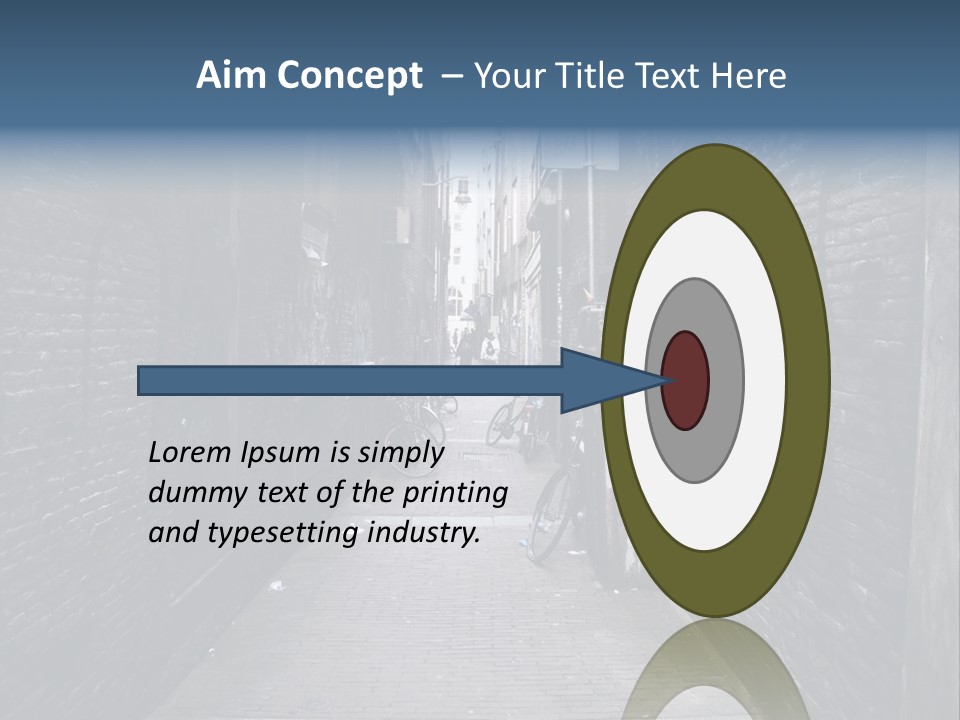 Beautiful Tourism Dunes PowerPoint Template