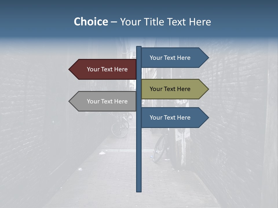 Beautiful Tourism Dunes PowerPoint Template