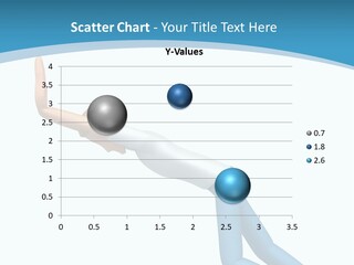 Adult Happy Sitting PowerPoint Template