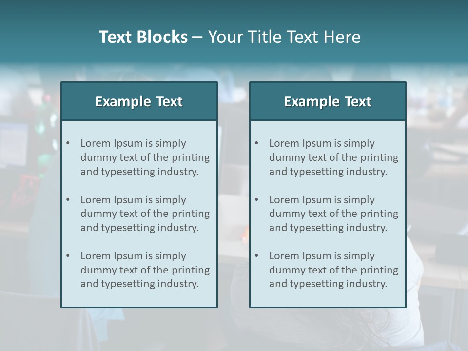 Adult Happy Sitting PowerPoint Template