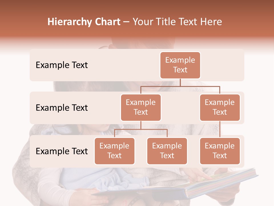 A Man Reading A Book To A Little Girl PowerPoint Template