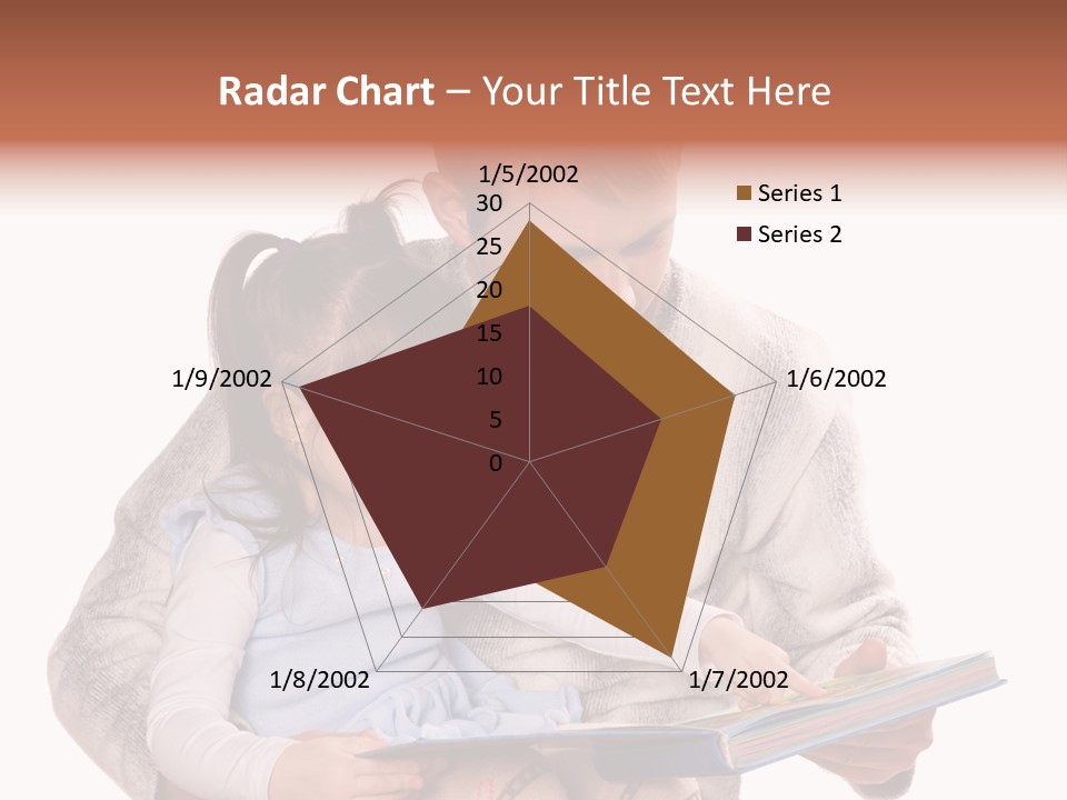 A Man Reading A Book To A Little Girl PowerPoint Template